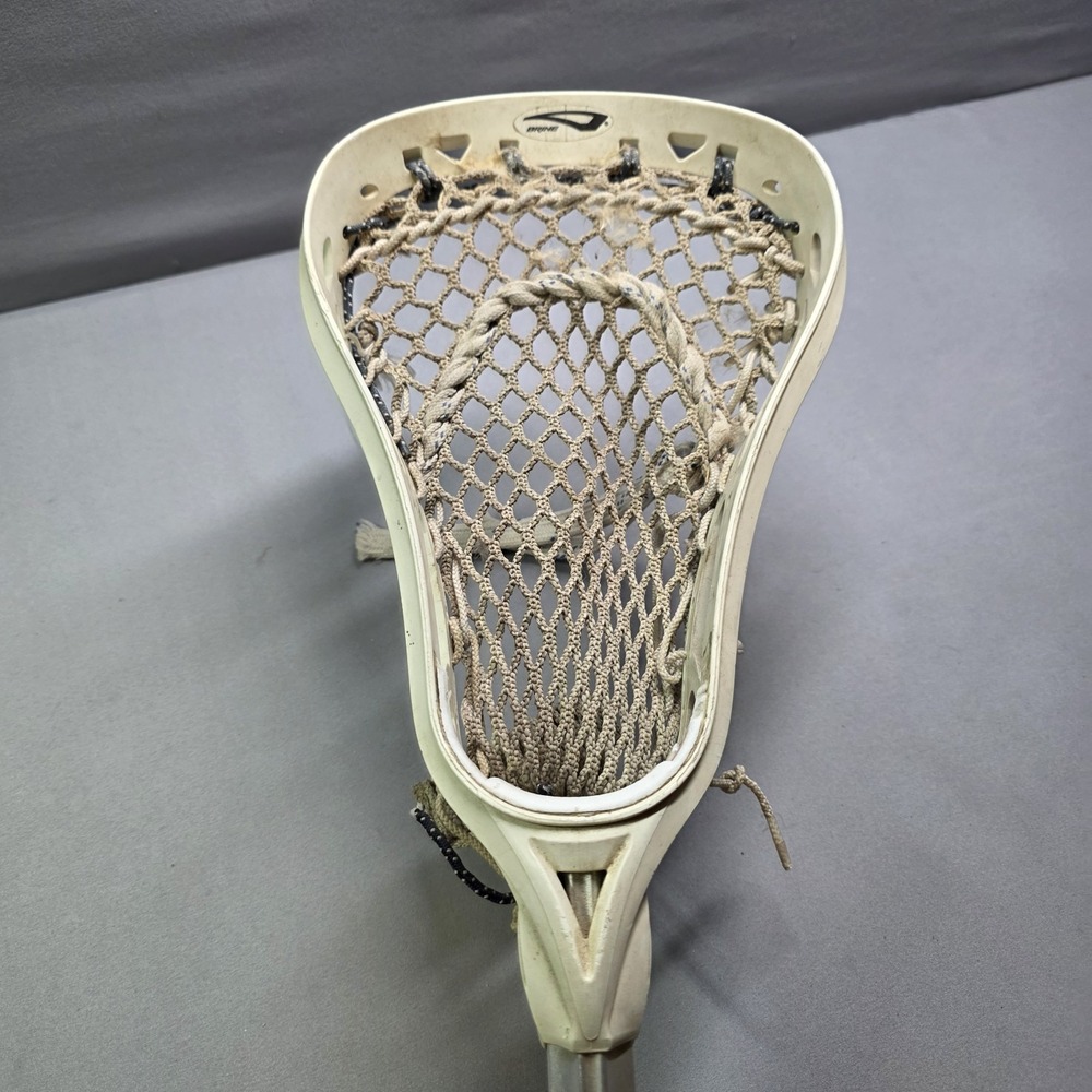 Brine Mens F-10 Powergrip Aluminum Lacrosse Stick 42" Silver White VGC - Picture 5 of 16